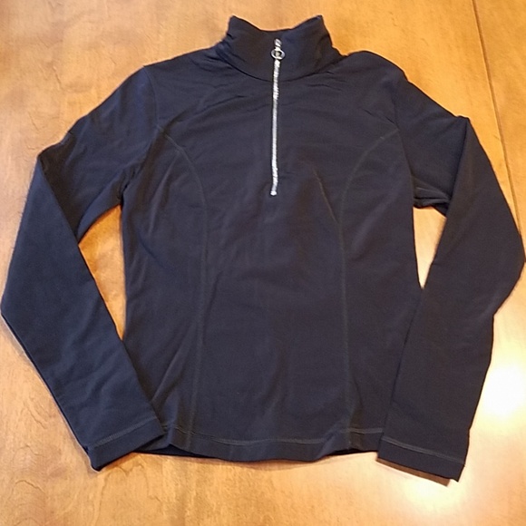 NILS Tops - Nils black pullover half-zip zip sweater